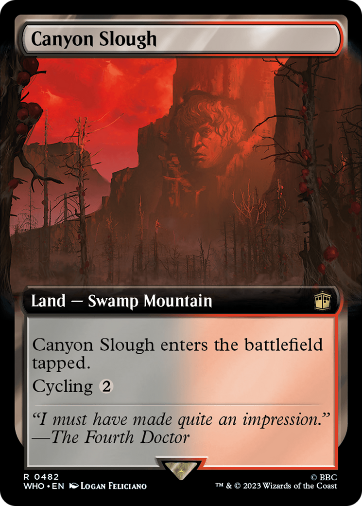 Canyon Slough (WHO-482) [Doctor Who]: (Extended Art)