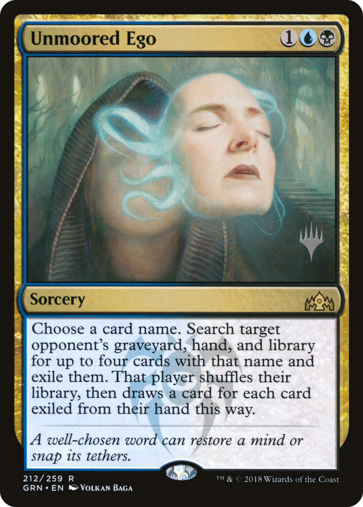 Unmoored Ego (PPTHB-212P) [Promo Pack: Guilds of Ravnica Promos]