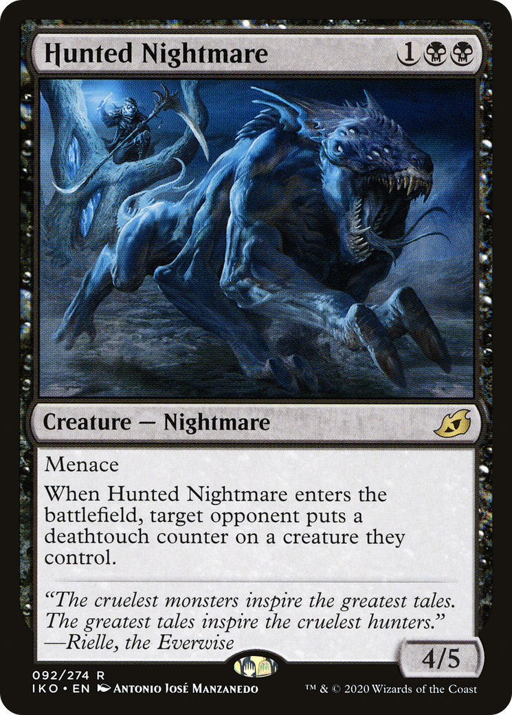 Hunted Nightmare (IKO-092) [Ikoria: Lair of Behemoths]