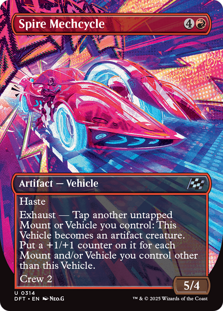 Spire Mechcycle (DFT-314) [Aetherdrift] (Borderless)
