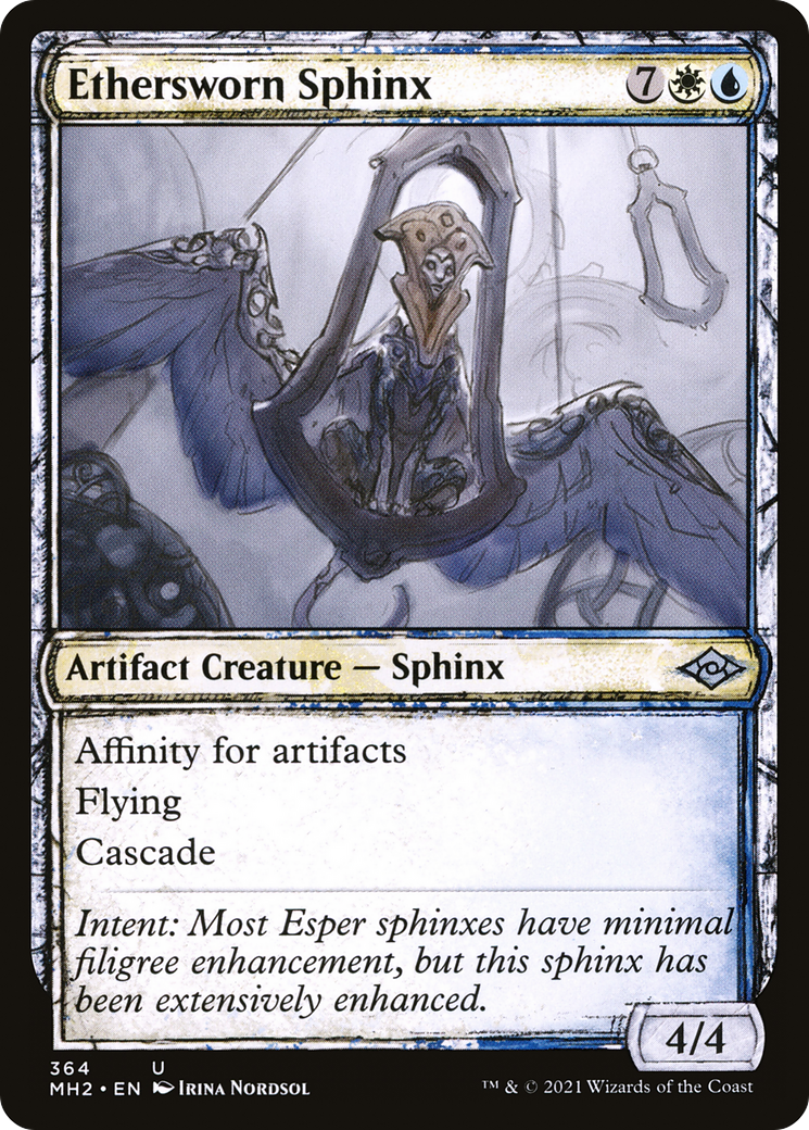 Ethersworn Sphinx (Showcase) (MH2-364) [Modern Horizons 2]
