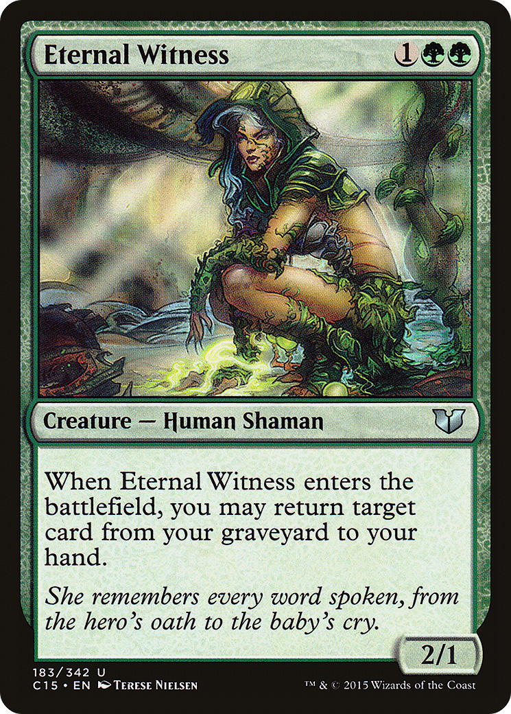 Eternal Witness (C15-183) [Commander 2015]