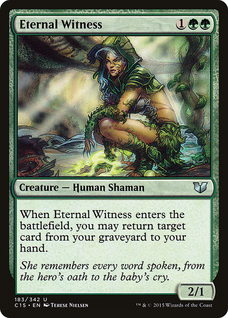 Eternal Witness (C15-183) [Commander 2015]