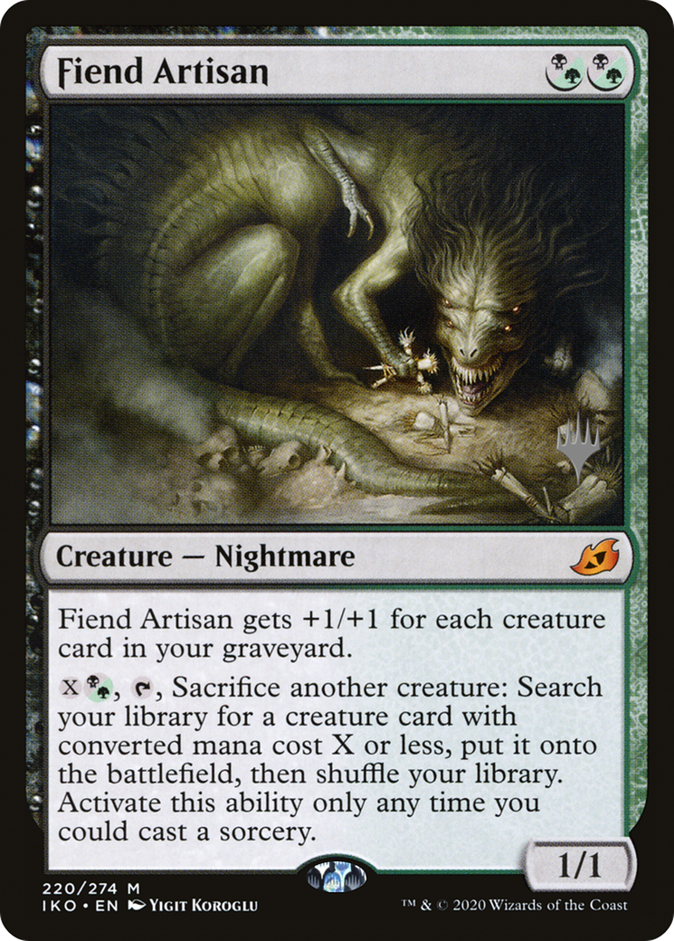 Fiend Artisan (PPIKO-220P) [Ikoria: Lair of Behemoths Promos]