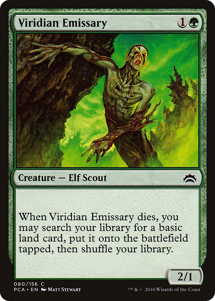 Viridian Emissary (PCA-080) [Planechase Anthology]