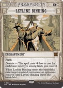 Leyline Binding (OTP-004) [Breaking News]: (Showcase) (Borderless) Foil