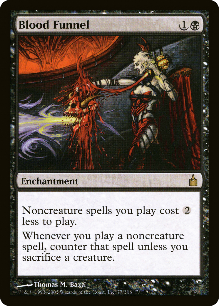 Blood Funnel (RAV-077) [Ravnica: City of Guilds]