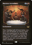 Maestros Ascendancy (SNC-381) [Streets of New Capenna]: (Showcase) Foil