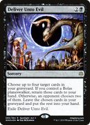 Deliver Unto Evil (PRE-85S) [War of the Spark Promos] Foil