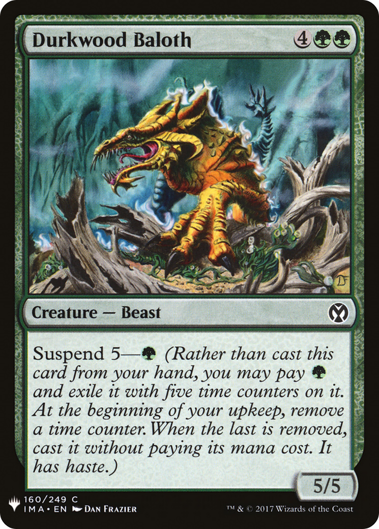 Durkwood Baloth (LIST-IMA-160) [The List]