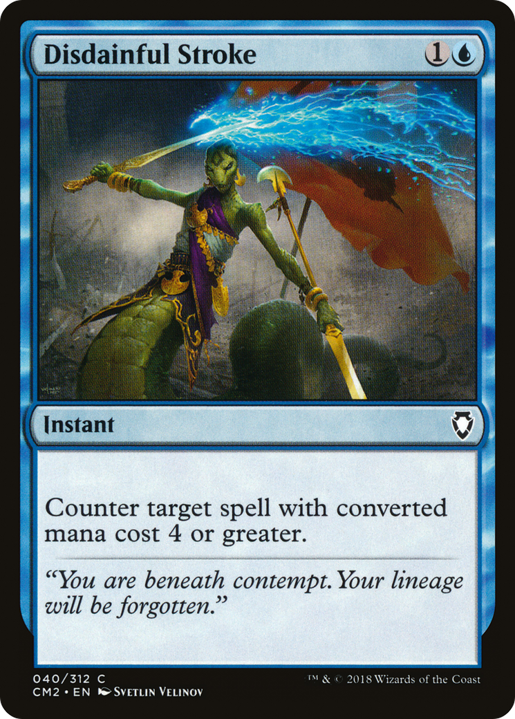 Disdainful Stroke (CM2-040) [Commander Anthology Volume II]
