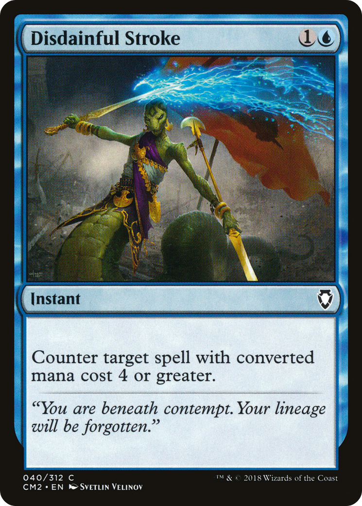 Disdainful Stroke (CM2-040) [Commander Anthology Volume II]