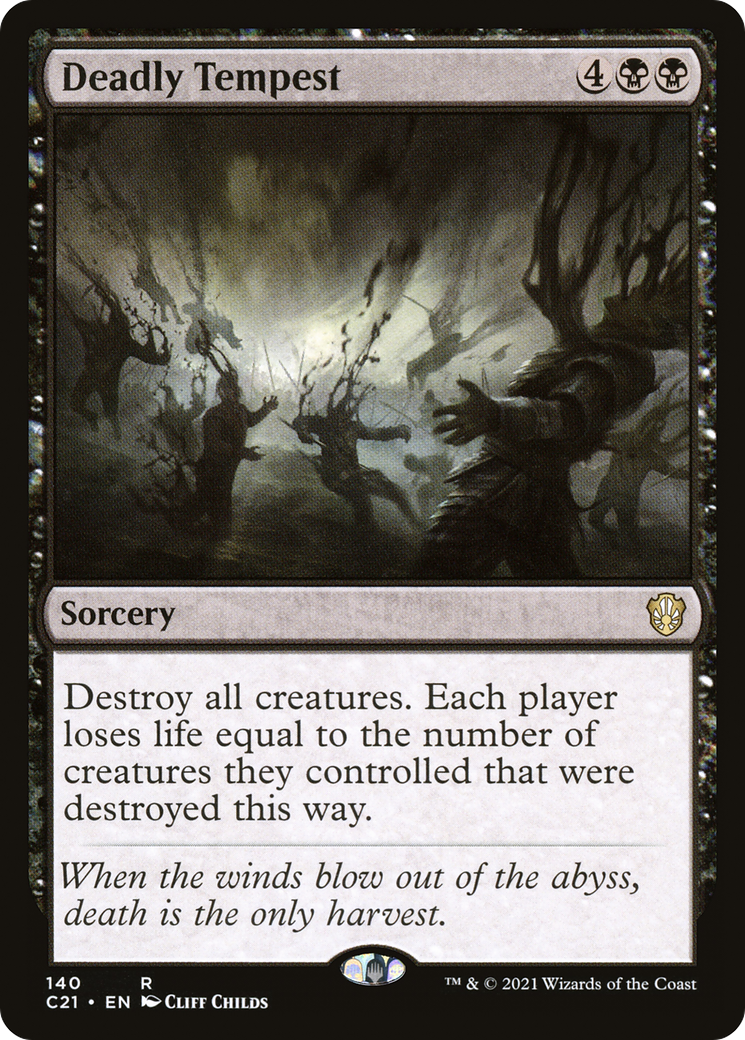 Deadly Tempest (C21-140) [Commander 2021]