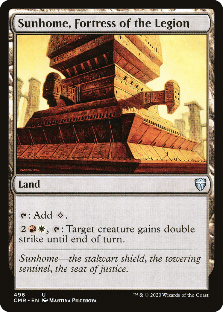 Sunhome, Fortress of the Legion (CMR-496) [Commander Legends]