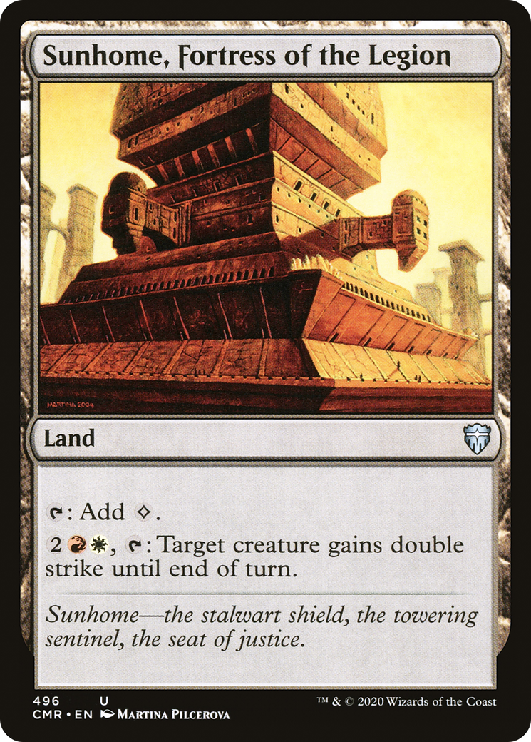 Sunhome, Fortress of the Legion (CMR-496) [Commander Legends]