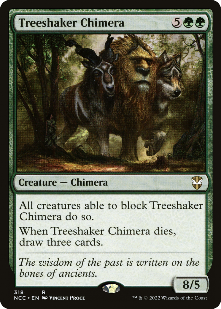 Treeshaker Chimera (NCC-318) [New Capenna Commander]