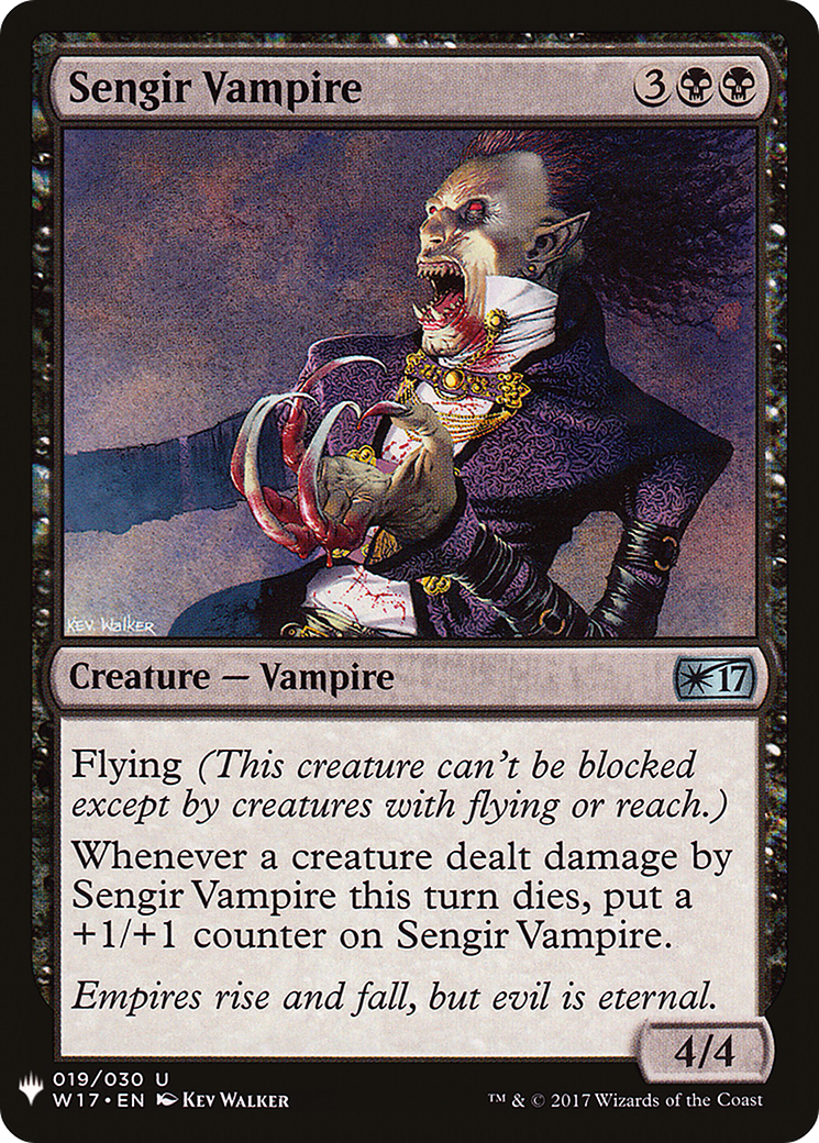 Sengir Vampire (LIST-W17-19) [The List]