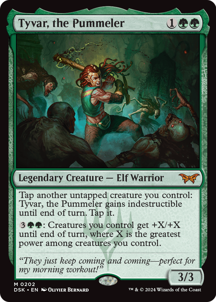 Tyvar, the Pummeler (DSK-202) [Duskmourn: House of Horror]