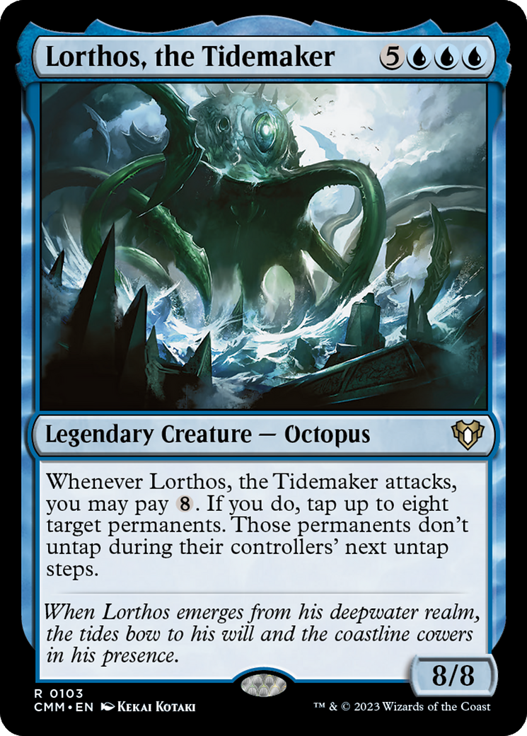 Lorthos, the Tidemaker (CMM-103) [Commander Masters]