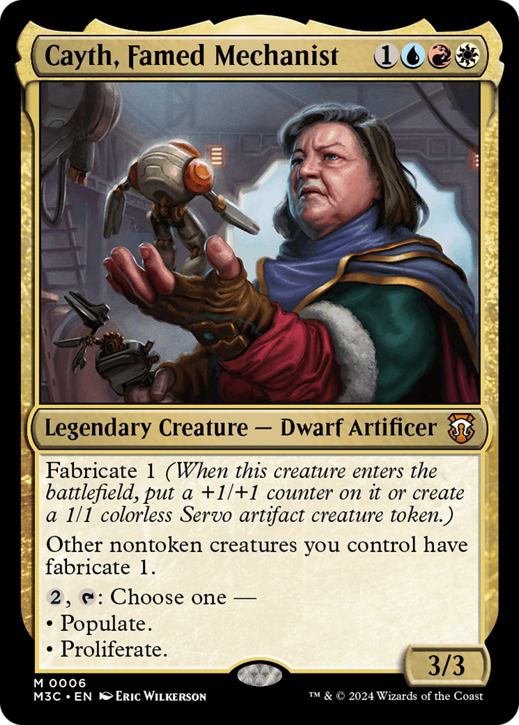 Cayth, Famed Mechanist (M3C-006) [Modern Horizons 3 Commander]