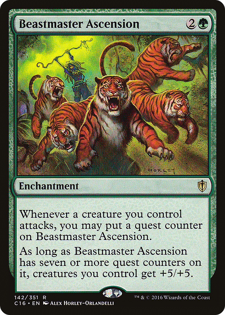 Beastmaster Ascension (C16-142) [Commander 2016]