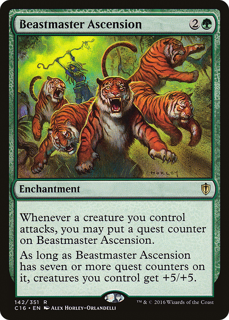 Beastmaster Ascension (C16-142) [Commander 2016]