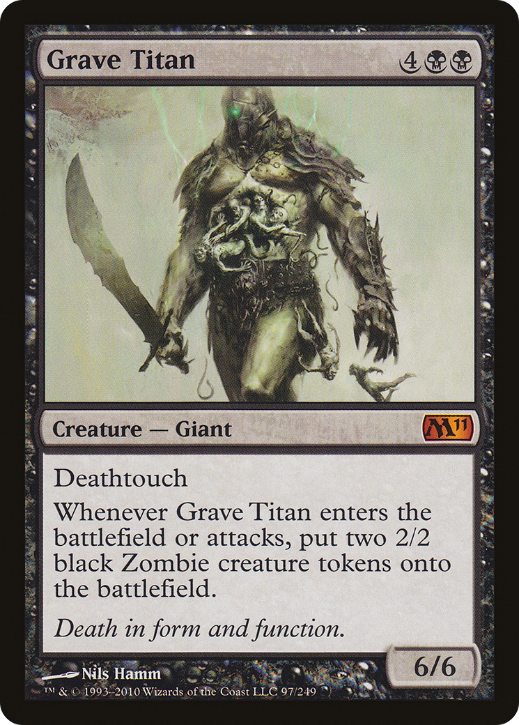 Grave Titan (M11-097) [Magic 2011]