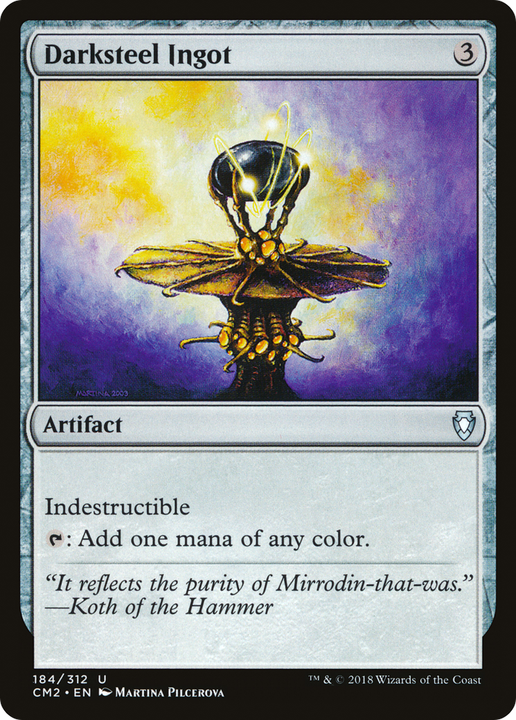 Darksteel Ingot (CM2-184) [Commander Anthology Volume II]
