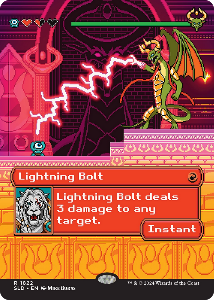 Lightning Bolt (SLD-1822) [Secret Lair Drop] (Borderless)