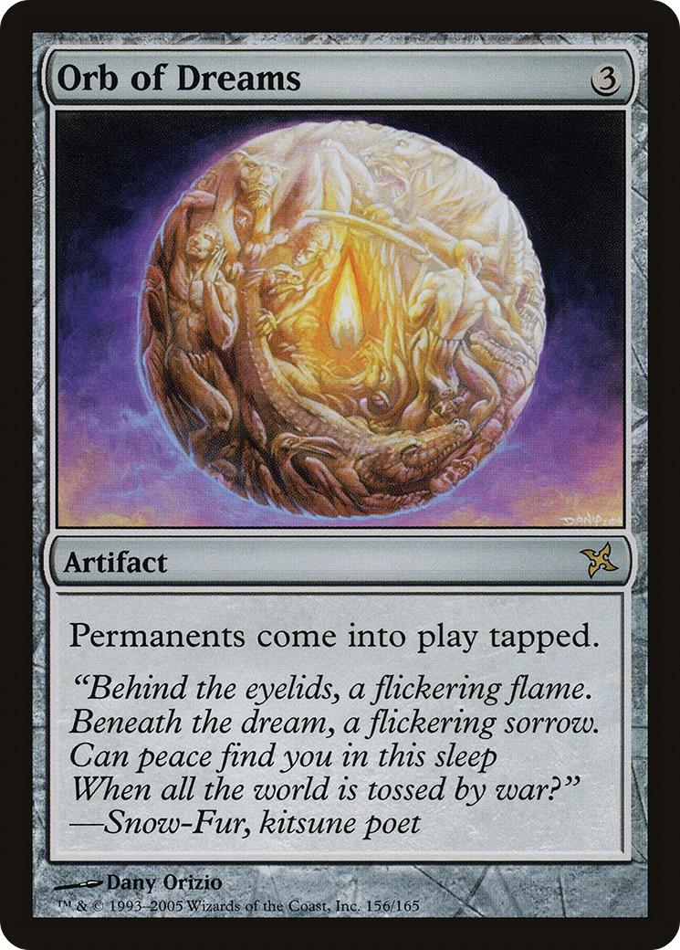 Orb of Dreams (BOK-156) [Betrayers of Kamigawa] Foil