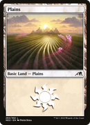 Plains (NEO-283) [Kamigawa: Neon Dynasty] Foil