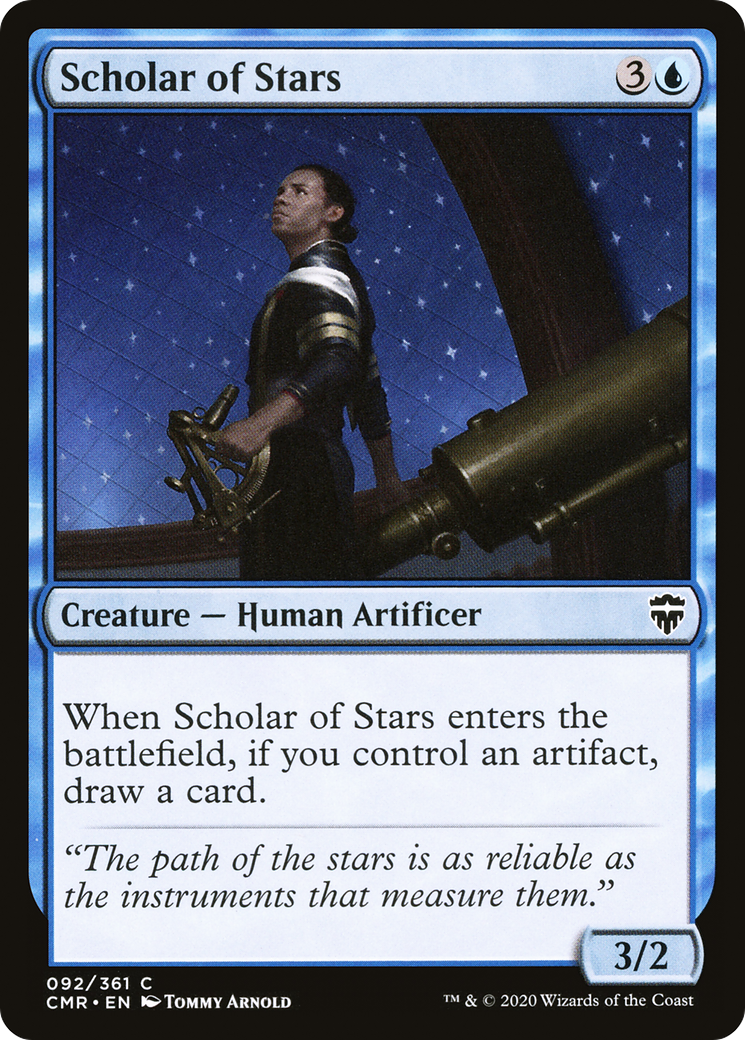 Scholar of Stars (CMR-092) [Commander Legends]