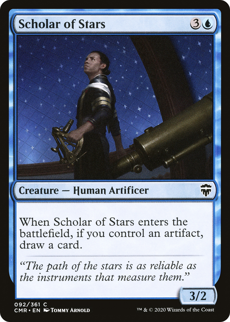 Scholar of Stars (CMR-092) [Commander Legends]