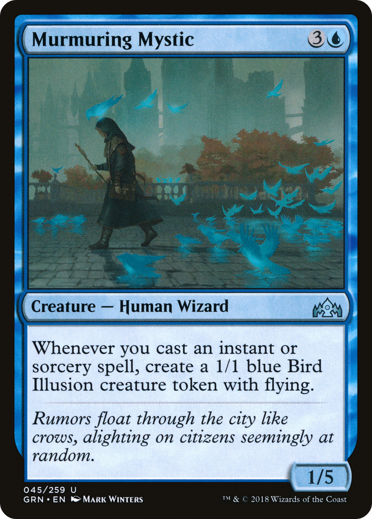 Murmuring Mystic (GRN-045) [Guilds of Ravnica] Foil