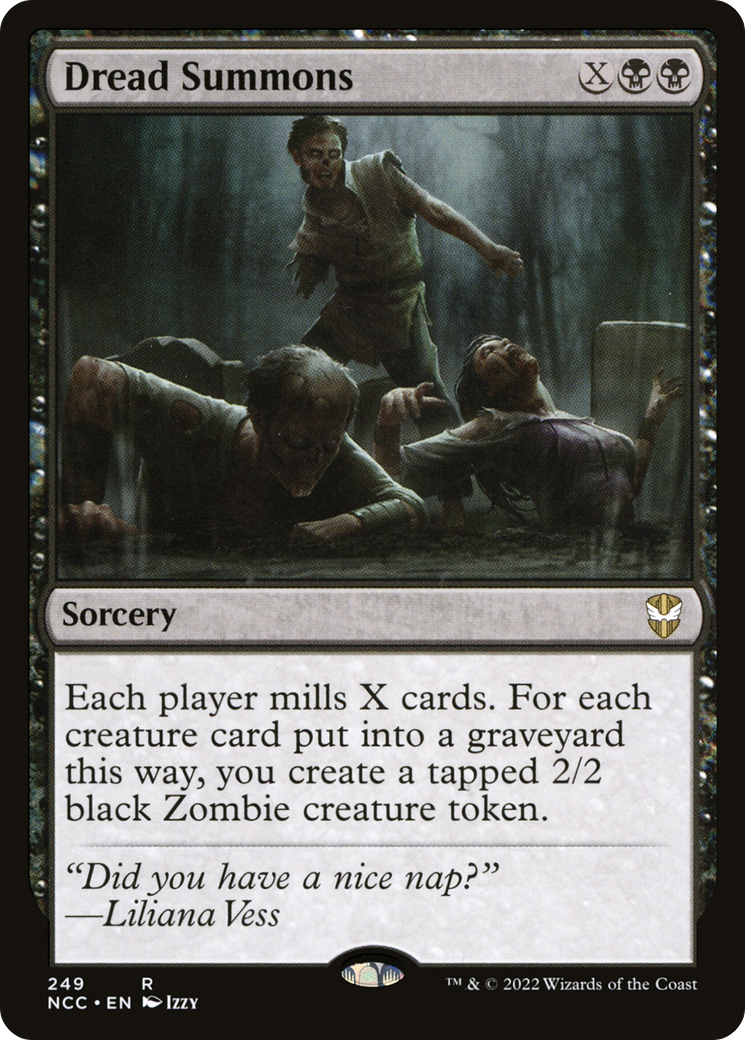 Dread Summons (NCC-249) [New Capenna Commander]
