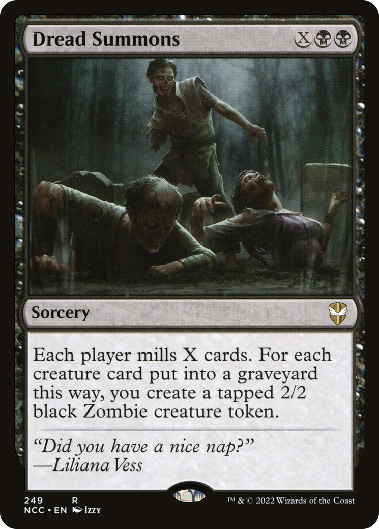 Dread Summons (NCC-249) [New Capenna Commander]
