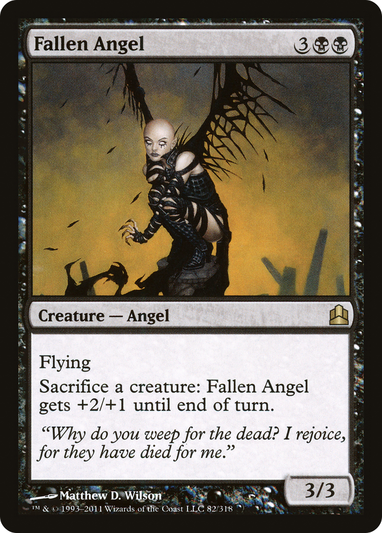 Fallen Angel (CMD-082) [Commander 2011]