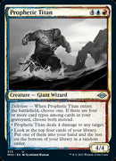 Prophetic Titan (MH2-373) [Modern Horizons 2]: (Showcase) Foil