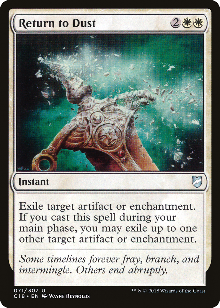 Return to Dust (C18-071) [Commander 2018]