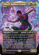 Saheeli, Radiant Creator (DRC-003) [Commander: Aetherdrift] Foil
