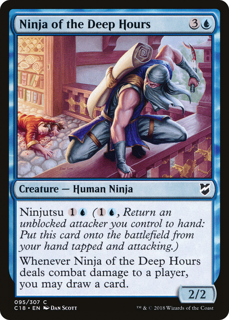 Ninja of the Deep Hours (C18-095) [Commander 2018]