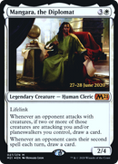 Mangara, the Diplomat (PRE-27S) [Core Set 2021 Promos] Foil