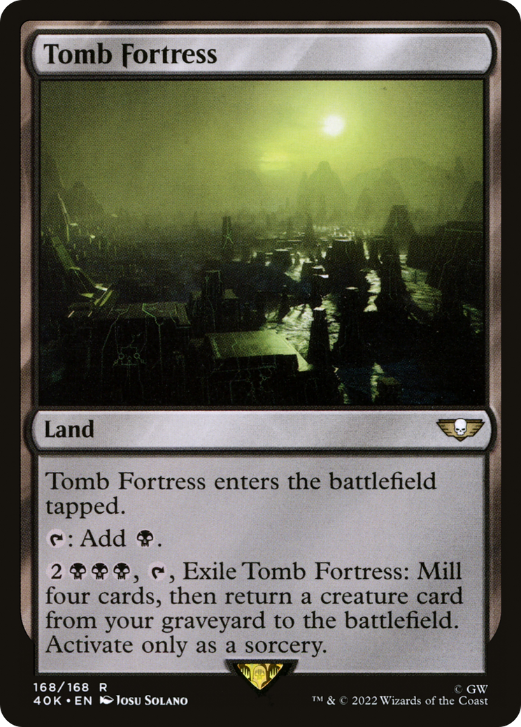 Tomb Fortress (40K-168) [Warhammer 40,000 Commander]