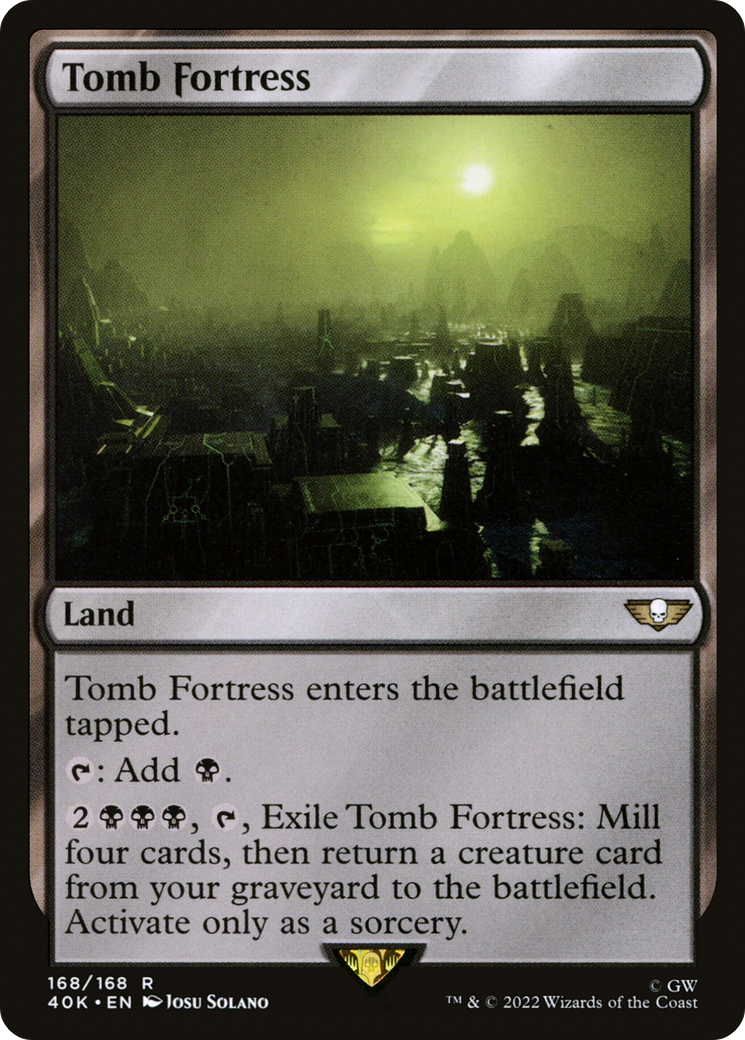 Tomb Fortress (40K-168) [Warhammer 40,000 Commander]