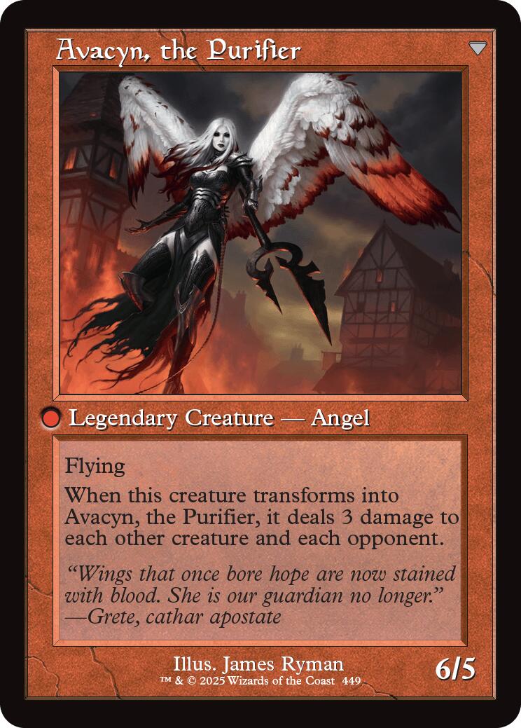 Archangel Avacyn // Avacyn, the Purifier (INR-449) [Innistrad Remastered] Foil
