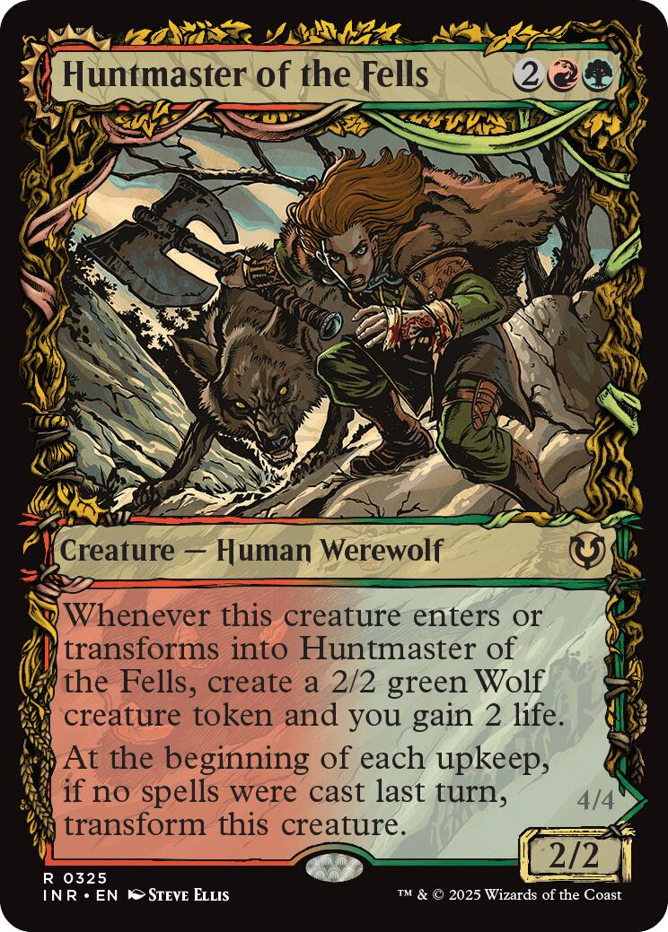 Huntmaster of the Fells // Ravager of the Fells (INR-325) [Innistrad Remastered]: (Showcase)
