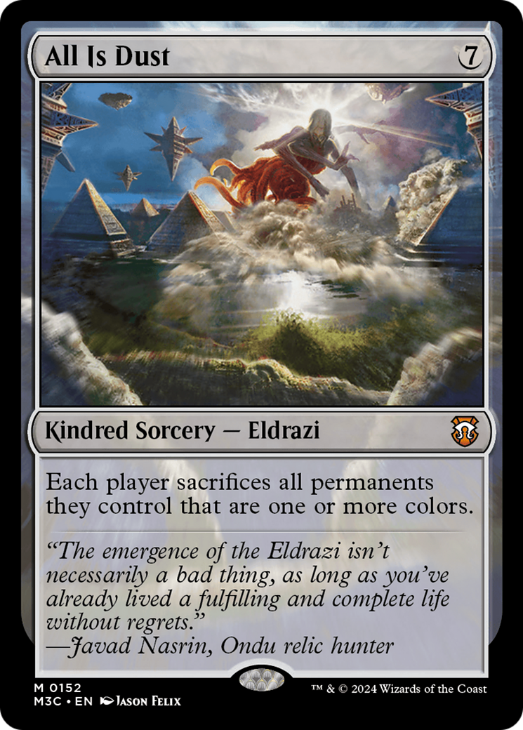 All Is Dust (M3C-152) [Modern Horizons 3 Commander] Foil