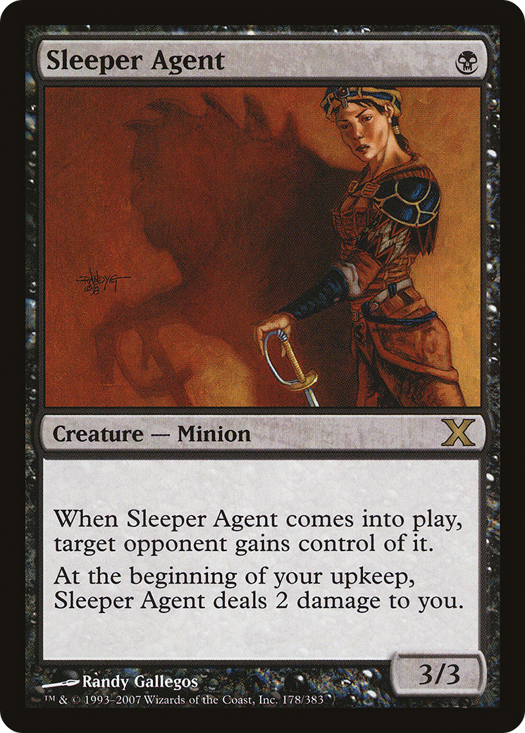 Sleeper Agent (10E-178) [Tenth Edition]