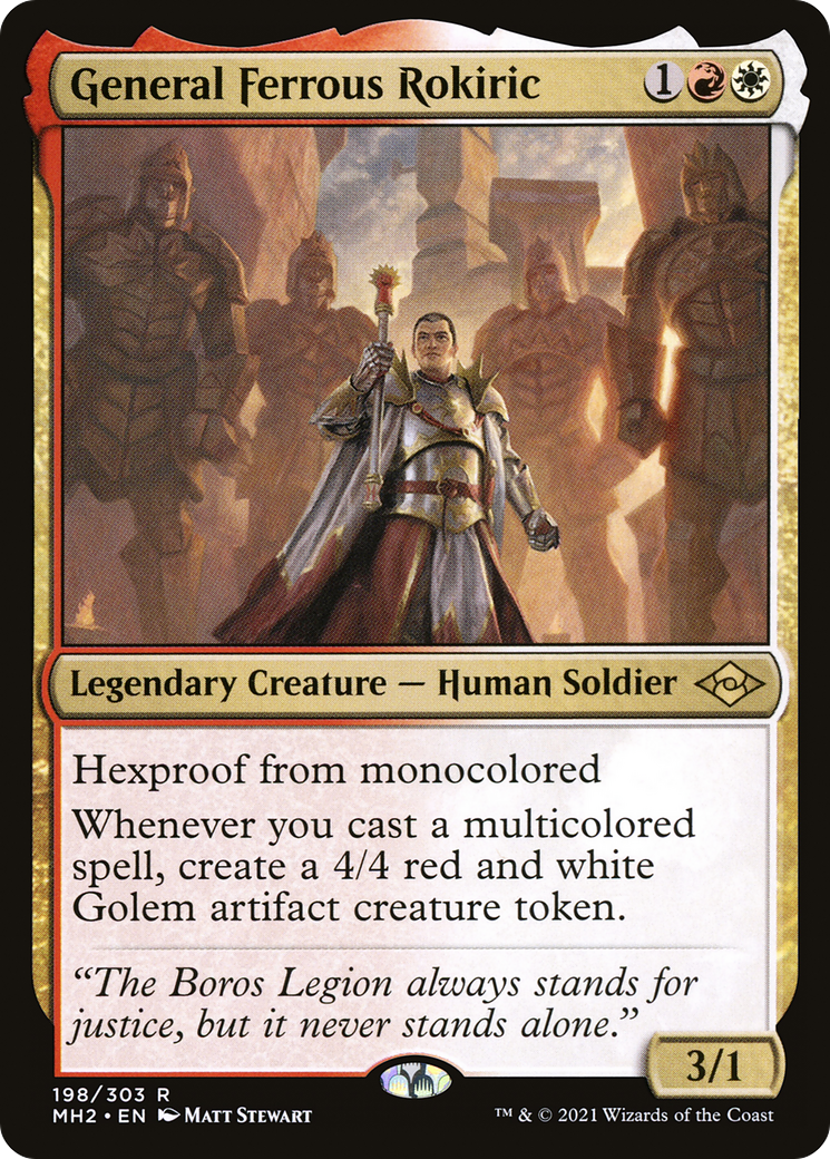 General Ferrous Rokiric (MH2-198) [Modern Horizons 2]