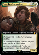 Sam, Loyal Attendant (Extended Art) (LTC-090) [Tales of Middle-earth Commander]: (Extended Art)